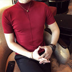 Camiseta Alpha Tricot Renens Marrom - AlphaCode