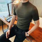 Camiseta Alpha Tricot Zermati Marrom - AlphaCode