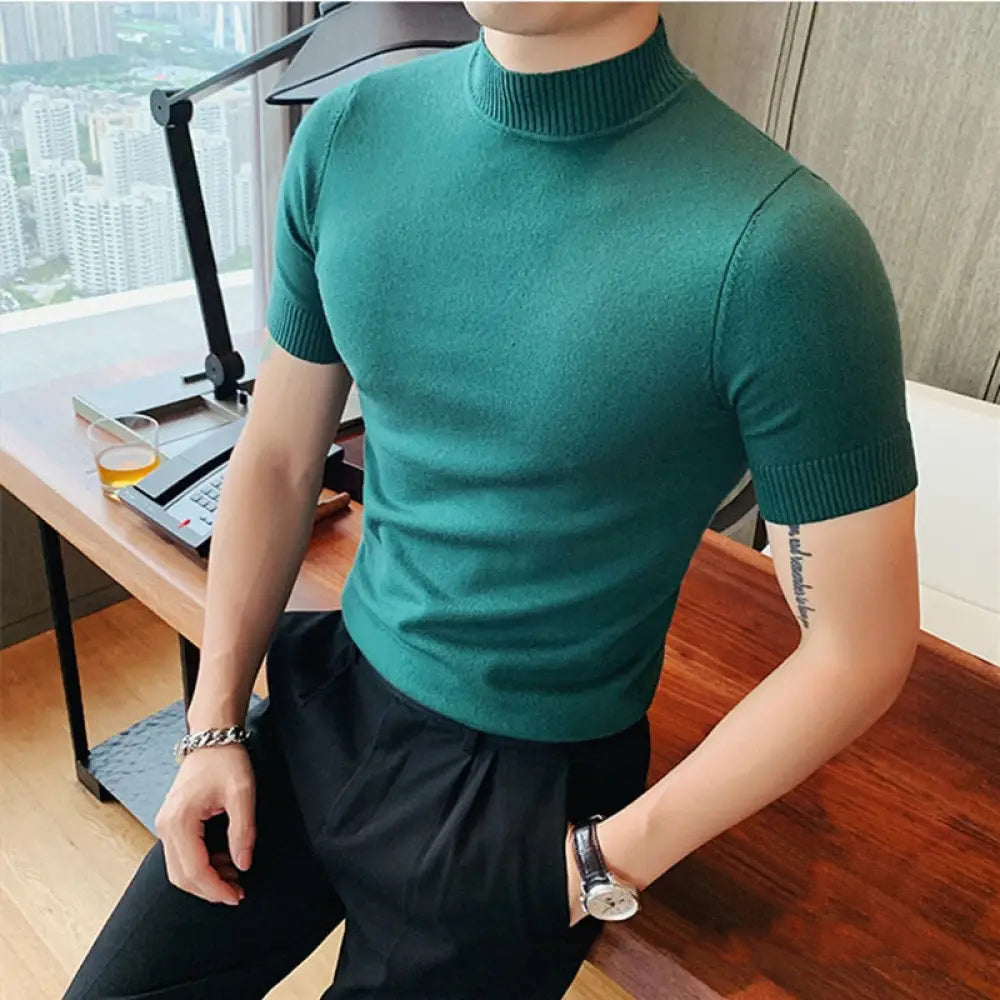 Camiseta Alpha Tricot Zermati Verde - AlphaCode