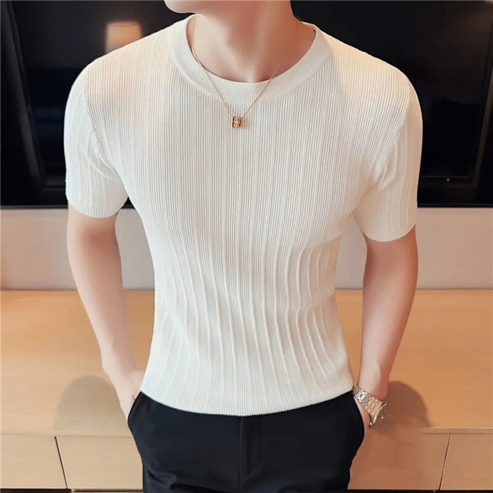 Camiseta Alpha Tricot Zurique Branco - AlphaCode