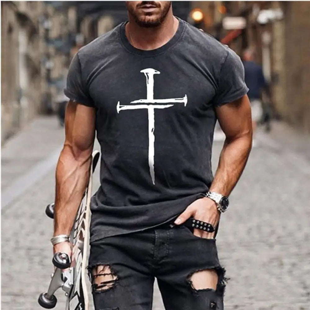 Camiseta Estampa 3d Cartas Dourado - AlphaCode