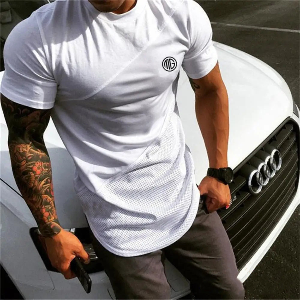 Camiseta Long Line Alpha Preto - AlphaCode