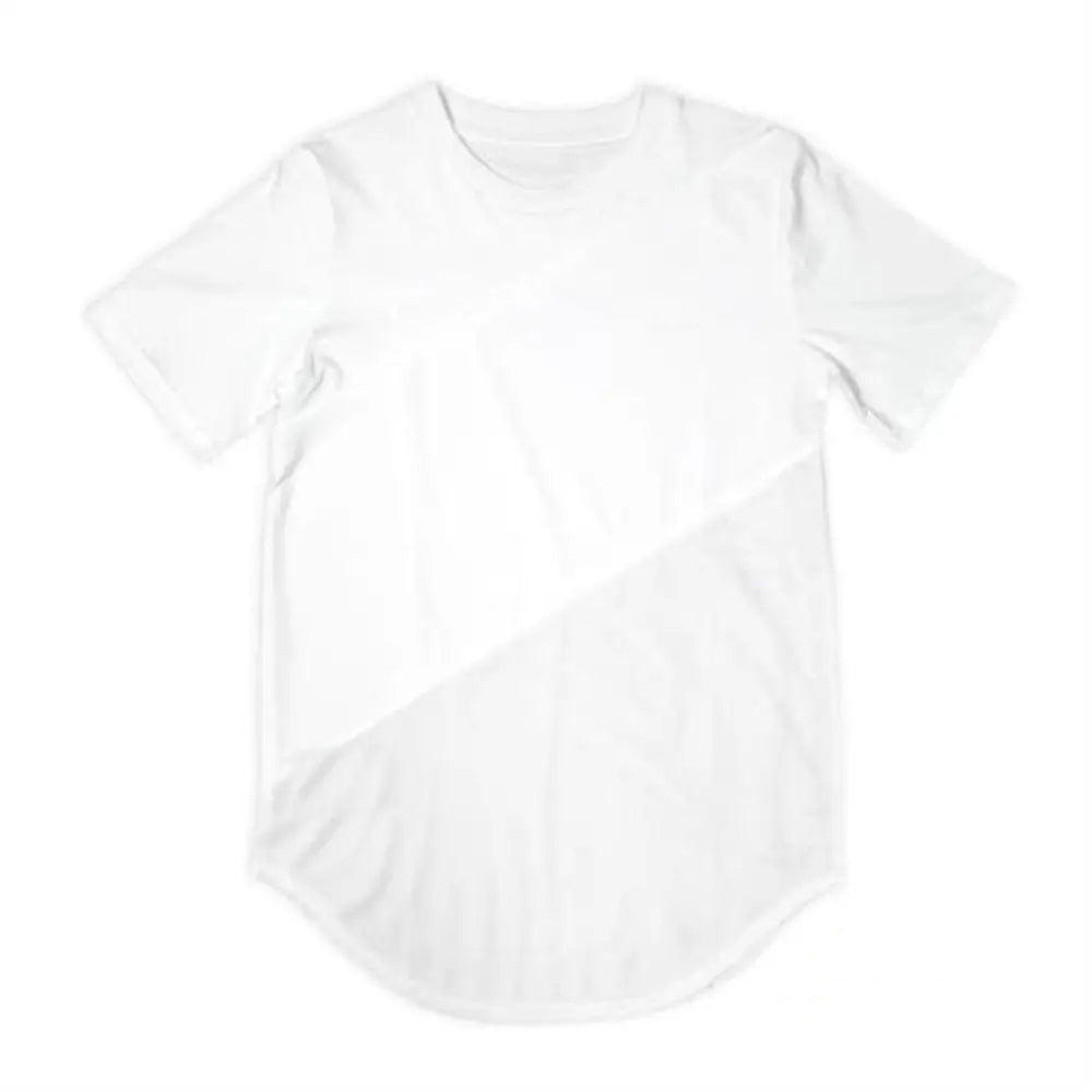 Camiseta Long Line Alpha Preto - AlphaCode