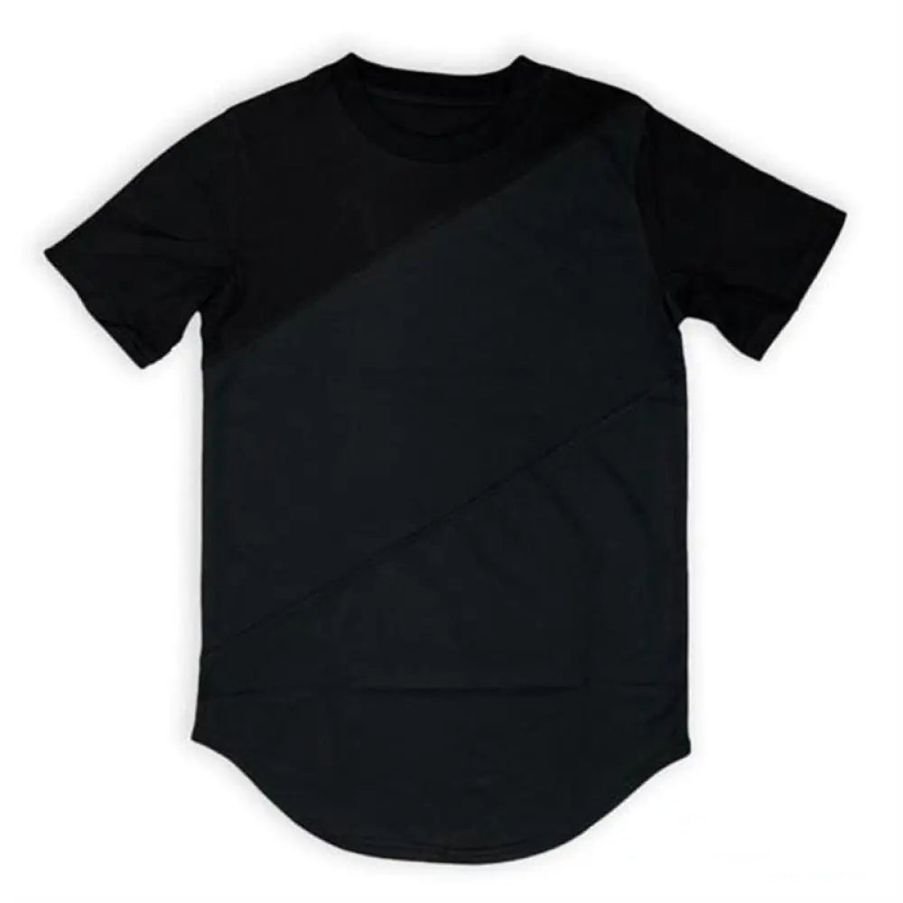 Camiseta Long Line Alpha Preto - AlphaCode