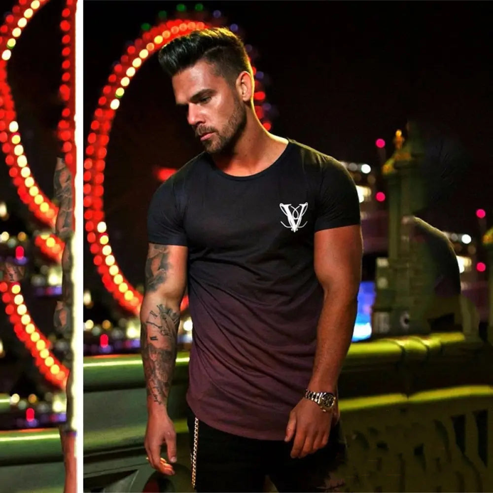 Camiseta Long V Alpha Rosa - AlphaCode