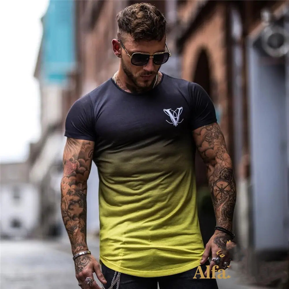 Camiseta Long V Alpha Rosa - AlphaCode