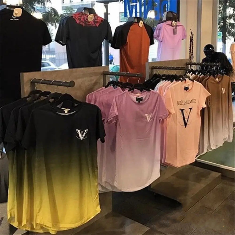 Camiseta Long V Alpha Rosa - AlphaCode