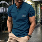 Camiseta Polo Masculina Alpha Boss Navarro - AlphaCode