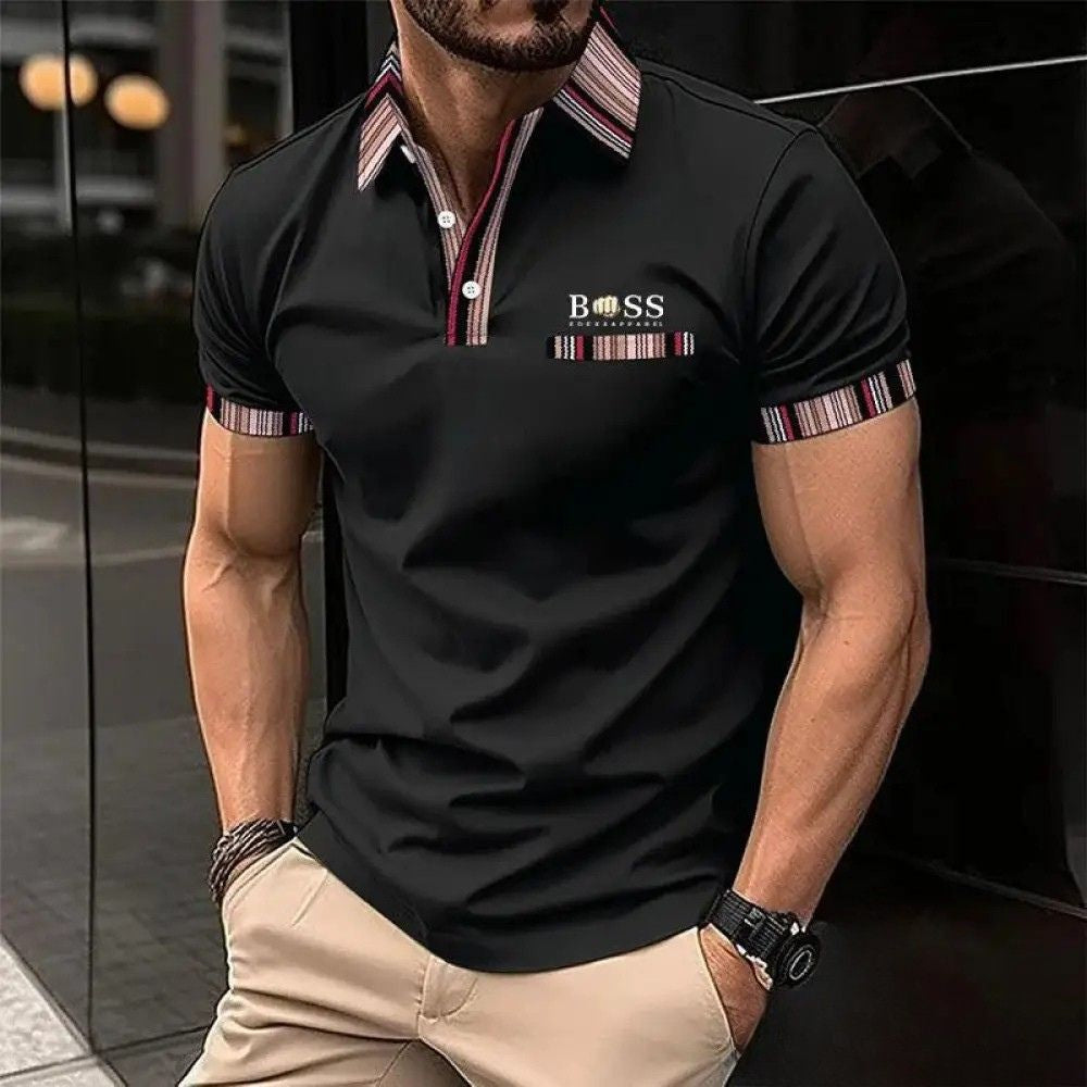 Camiseta Polo Masculina Alpha Boss Navarro - AlphaCode
