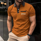 Camiseta Polo Masculina Alpha Boss Navarro - AlphaCode