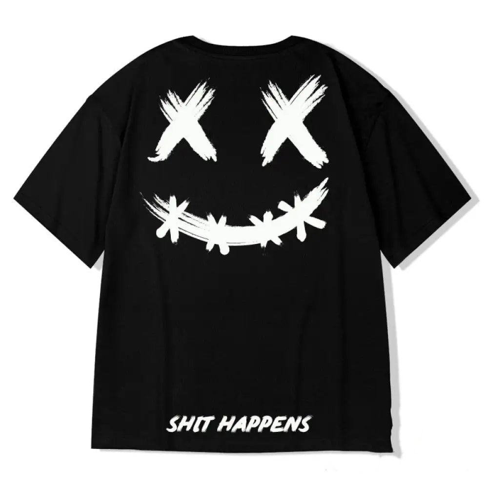 Camiseta Smile Alpha Preto - AlphaCode