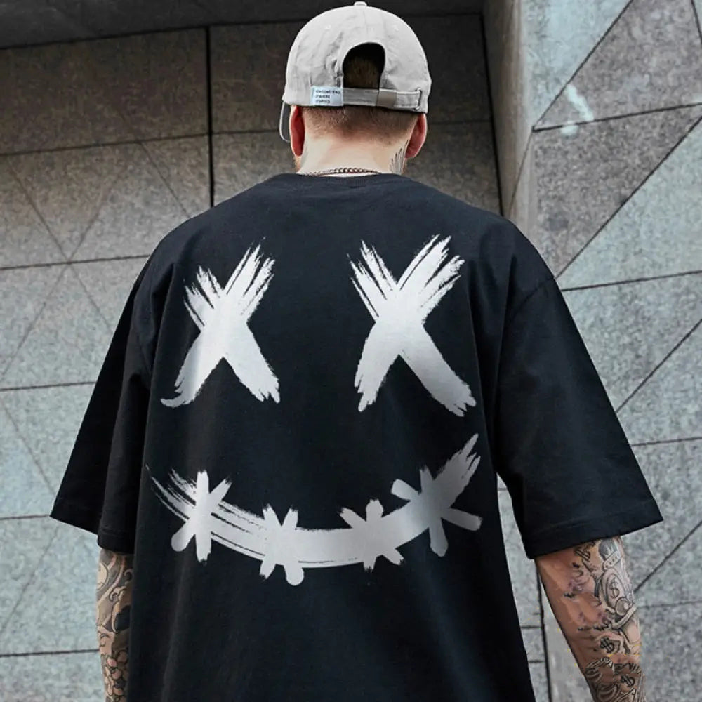 Camiseta Smile Alpha Preto - AlphaCode