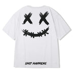 Camiseta Smile Alpha Preto - AlphaCode