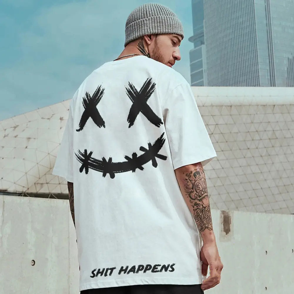 Camiseta Smile Alpha Preto - AlphaCode
