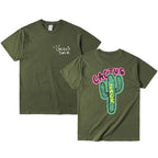 Camiseta Travis Scott Cactus Verde - AlphaCode
