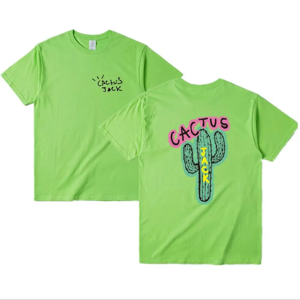 Camiseta Travis Scott Cactus Verde - AlphaCode