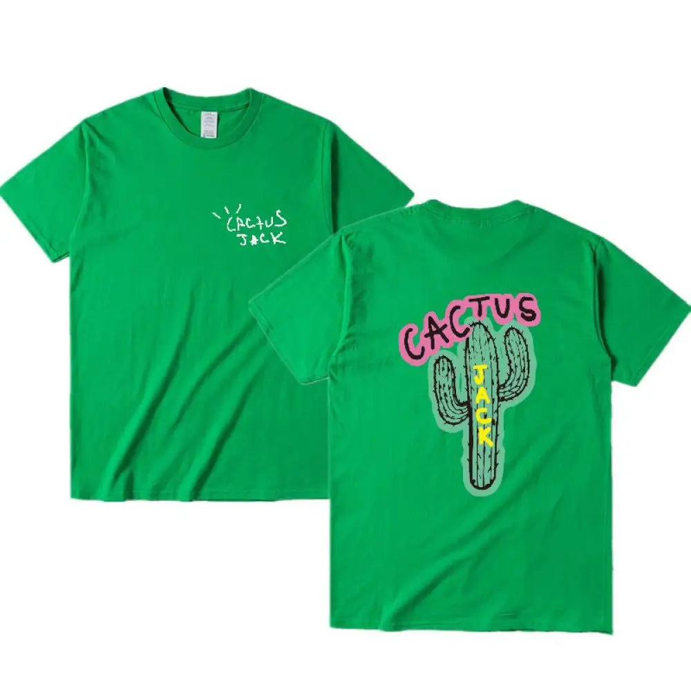 Camiseta Travis Scott Cactus Verde - AlphaCode