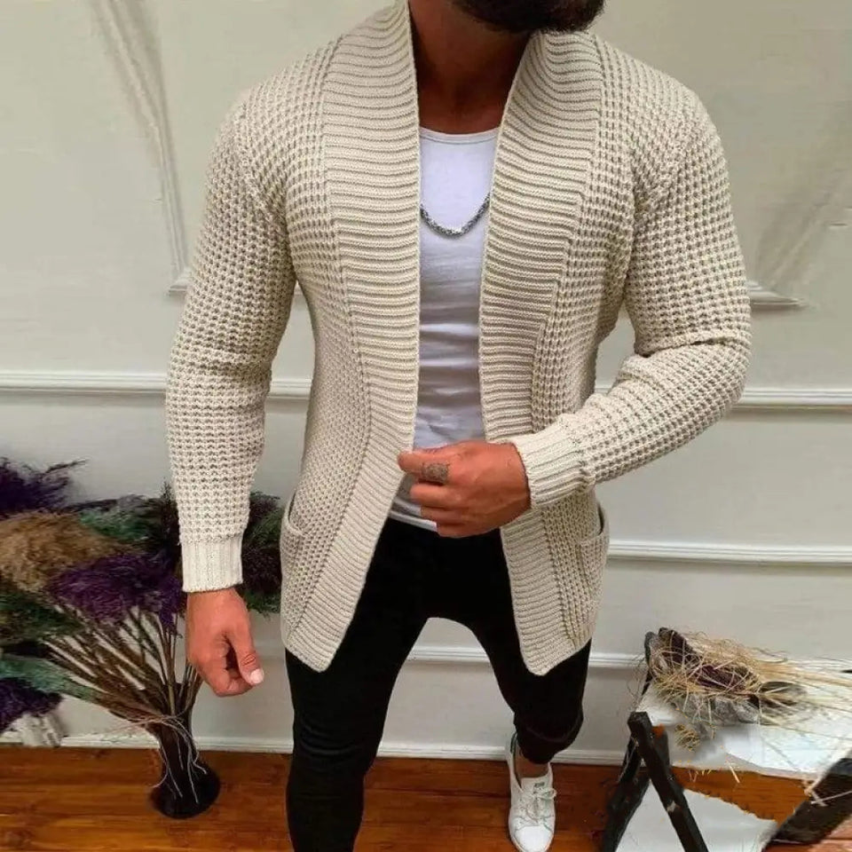 Cardigan Alpha Daily Cinza - AlphaCode