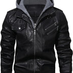 Jaqueta Alpha Black Hooded Preto - AlphaCode