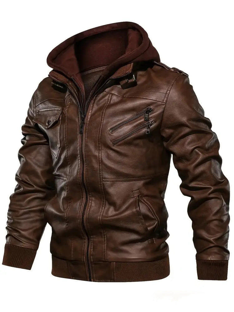Jaqueta Alpha Black Hooded Preto - AlphaCode
