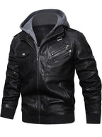 Jaqueta Alpha Black Hooded Preto - AlphaCode