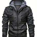 Jaqueta Alpha Black Hooded Preto - AlphaCode