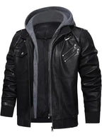Jaqueta Alpha Black Hooded Preto - AlphaCode