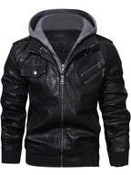 Jaqueta Alpha Black Hooded Preto - AlphaCode