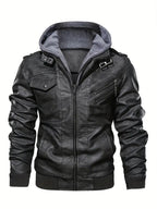Jaqueta Alpha Black Hooded Preto - AlphaCode