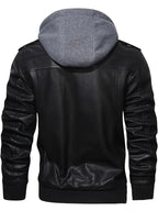 Jaqueta Alpha Black Hooded Preto - AlphaCode