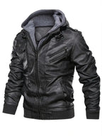 Jaqueta Alpha Black Hooded Preto - AlphaCode