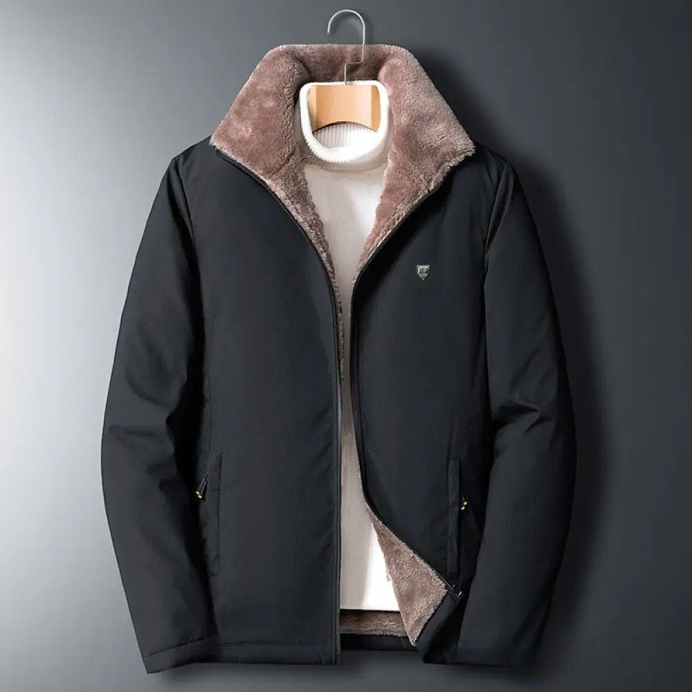 Jaqueta Alpha Bordnov Cinza - AlphaCode