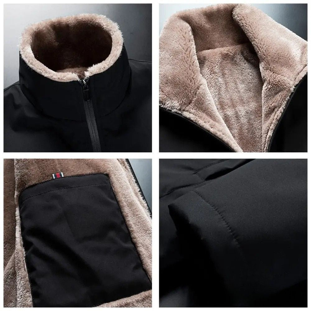 Jaqueta Alpha Bordnov Preto - AlphaCode