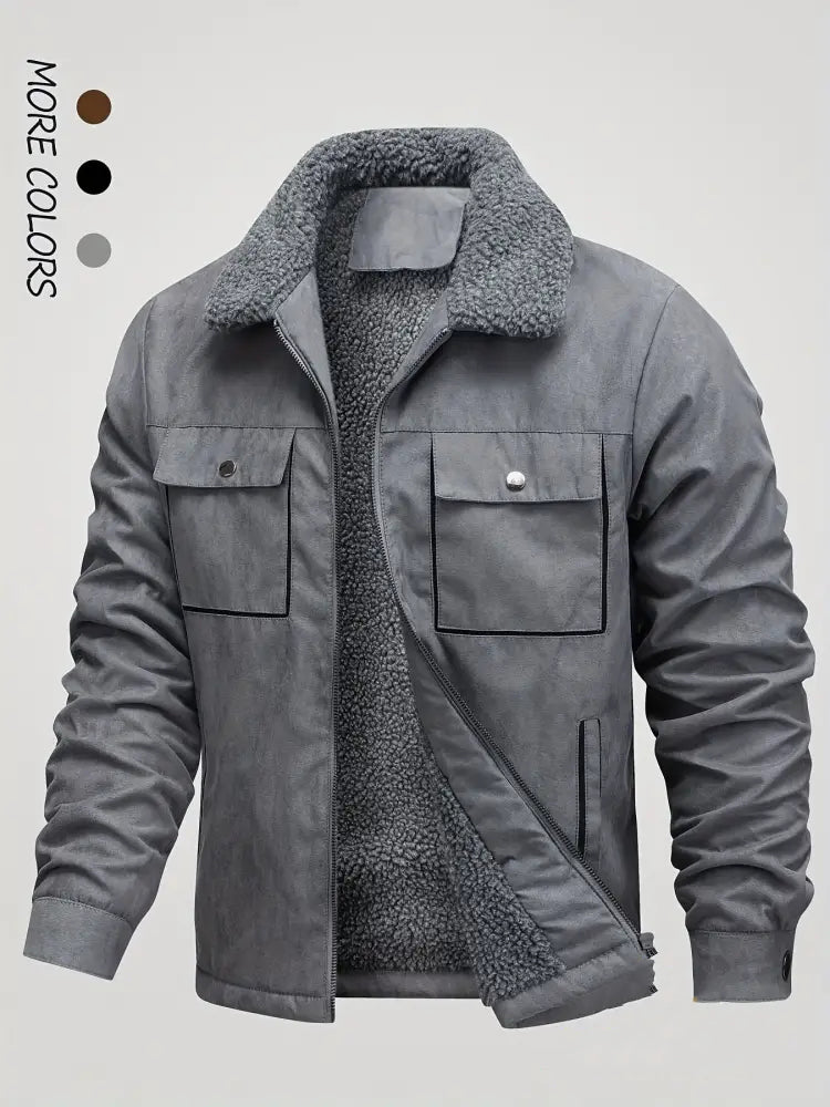 Jaqueta Alpha Brown Winter Cinza - AlphaCode