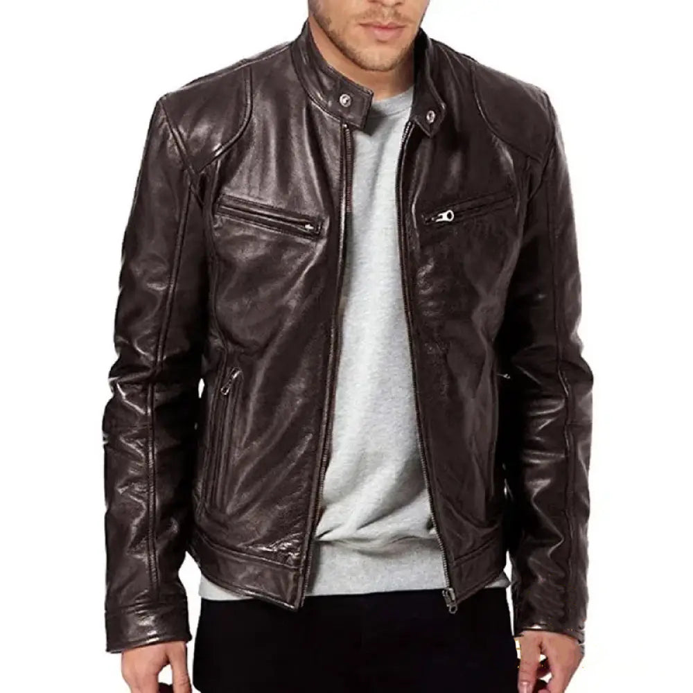 Jaqueta Alpha Customized Marrom - AlphaCode