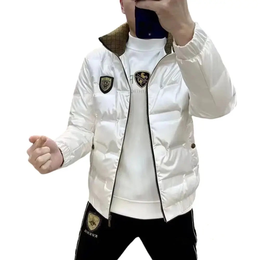 Jaqueta Alpha European Style Cinza - AlphaCode
