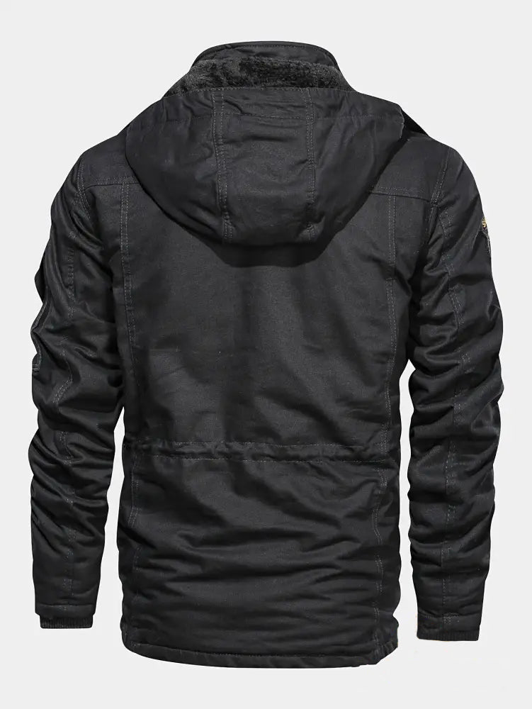 Jaqueta Alpha Fleece Windbreak Masculina Caqui - AlphaCode