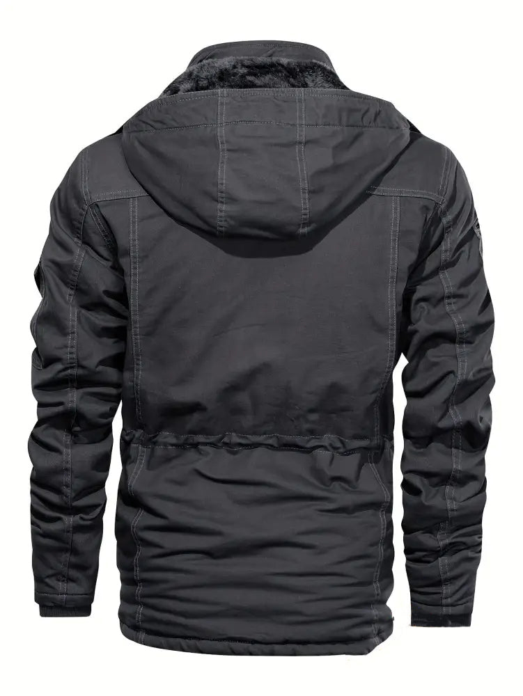 Jaqueta Alpha Fleece Windbreak Masculina Caqui - AlphaCode