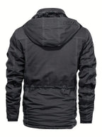 Jaqueta Alpha Fleece Windbreak Masculina Caqui - AlphaCode