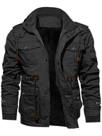 Jaqueta Alpha Fleece Windbreak Masculina Caqui - AlphaCode