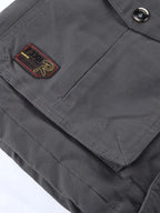 Jaqueta Alpha Fleece Windbreak Masculina Caqui - AlphaCode