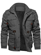 Jaqueta Alpha Fleece Windbreak Masculina Caqui - AlphaCode
