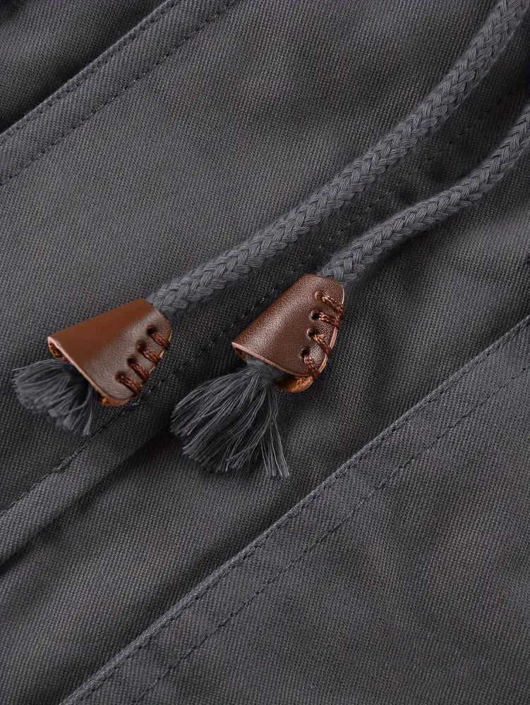 Jaqueta Alpha Fleece Windbreak Masculina Caqui - AlphaCode
