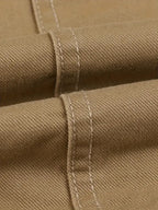 Jaqueta Alpha Fleece Windbreak Masculina Caqui - AlphaCode