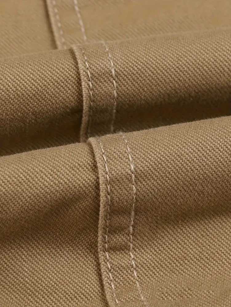 Jaqueta Alpha Fleece Windbreak Masculina Caqui - AlphaCode