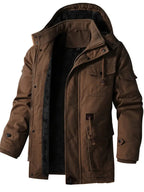 Jaqueta Alpha Fleece Windbreak Masculina Caqui - AlphaCode