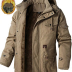 Jaqueta Alpha Fleece Windbreak Masculina Caqui - AlphaCode