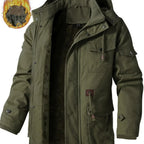 Jaqueta Alpha Fleece Windbreak Masculina Caqui - AlphaCode
