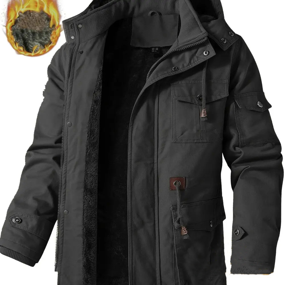 Jaqueta Alpha Fleece Windbreak Masculina Caqui - AlphaCode