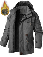 Jaqueta Alpha Fleece Windbreak Masculina Caqui - AlphaCode